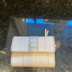 ****SOLD****Vintage Liz Claiborne Signature Taupe Style #82415 Wallet (NEW)